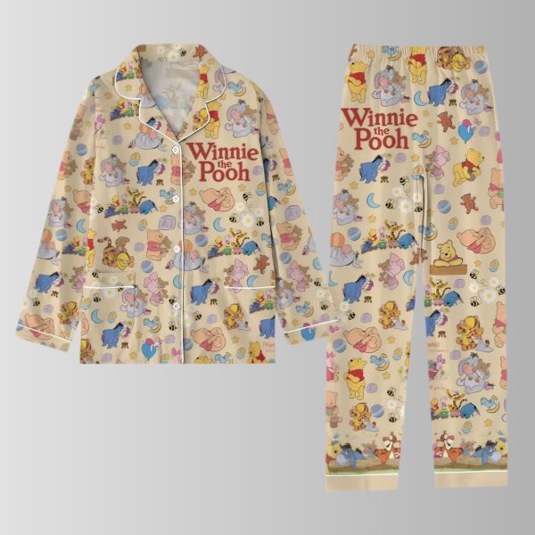 Vintage Winnie The Pooh Pajama Set