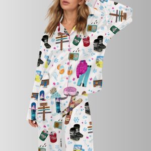 Winter Wonderland Ski Pajama Set